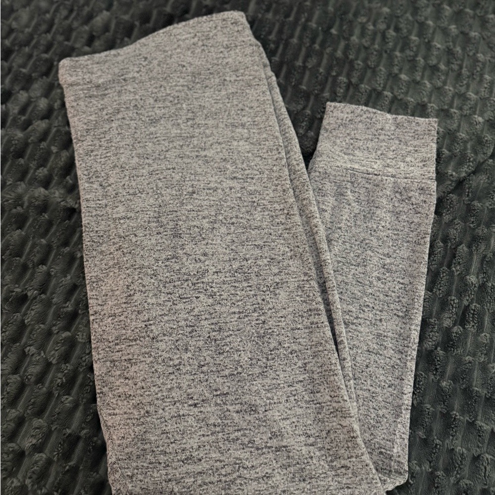 Cuddl Duds Heather Gray Leggings/Underpants